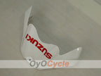 Injection Fairing kit for 08-10 GSX R600 - Red Wine Color, White - Factory Style #OYO87905393