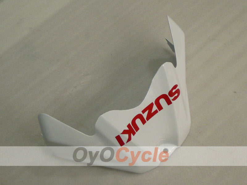 Injection Fairing kit for 08-10 GSX R600 - Red Wine Color, White - Factory Style #OYO87905393