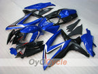 Injection Fairing kit for 08-10 GSX R600 - Blue, Black - Factory Style #OYO87905395