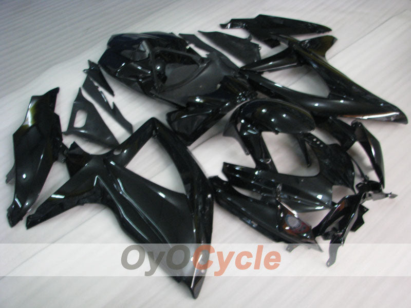 Injection Fairing kit for 08-10 GSX R600 - Black - Factory Style #OYO87905398 Main image