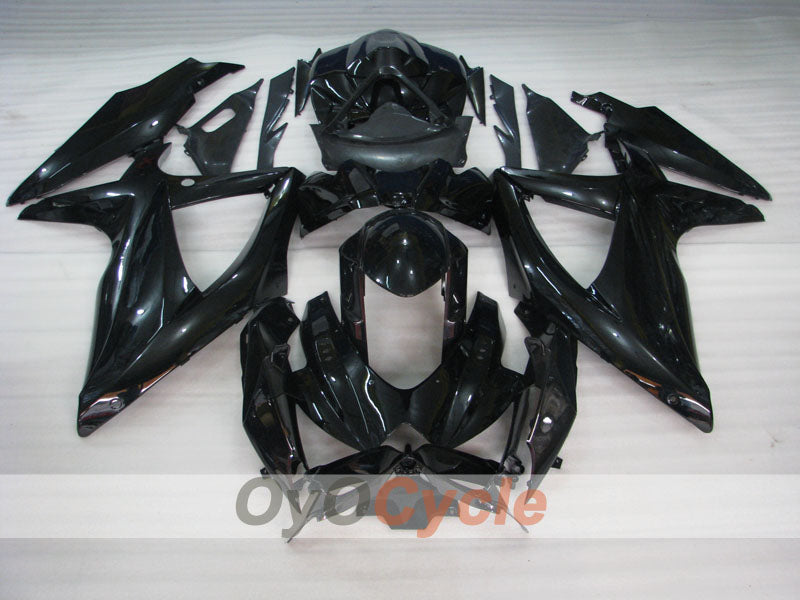 Injection Fairing kit for 08-10 GSX R600 - Black - Factory Style #OYO87905398