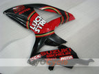 Injection Fairing kit for 08-10 GSX R600 - Red, Black - Lucky Strike #OYO87905402