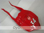 Injection Fairing kit for 08-10 GSX R600 - Red, Black - Lucky Strike #OYO87905402