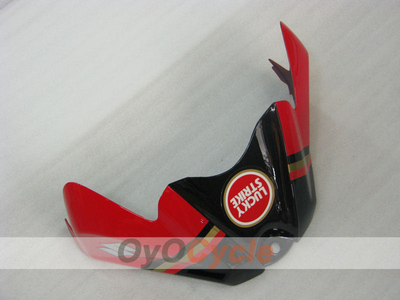 Injection Fairing kit for 08-10 GSX R600 - Red, Black - Lucky Strike #OYO87905402