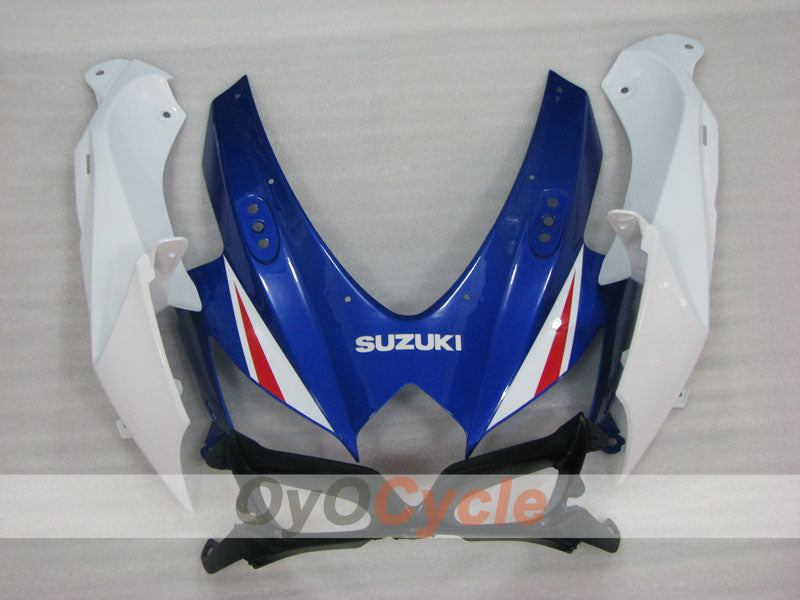 Injection Fairing kit for 08-10 GSX R750 - Blue, White, Black - Factory Style #OYO87905447
