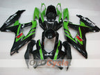 Injection Fairing kit for 08-10 GSX R600 - Green, White, Black - Factory Style #OYO87905404