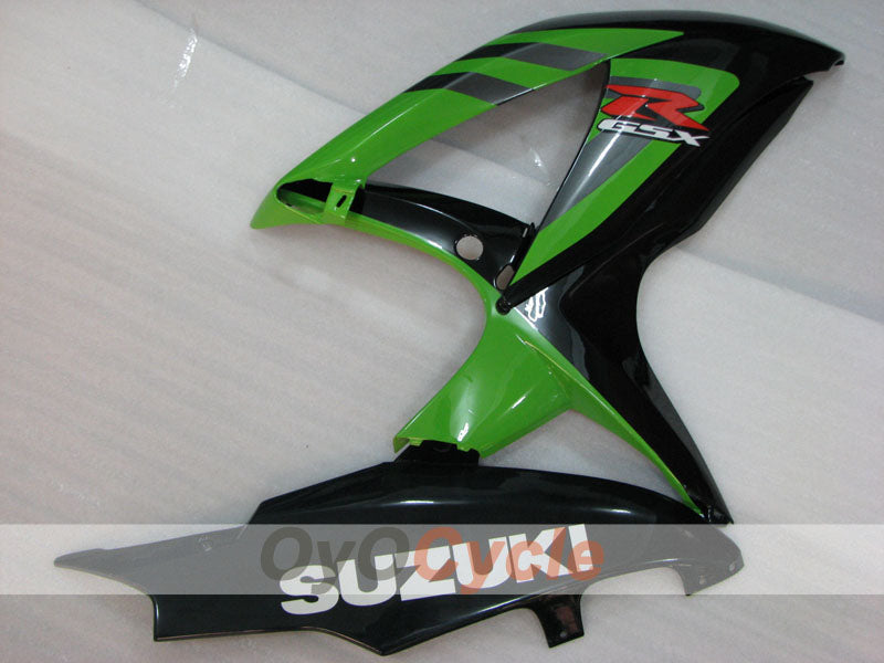 Injection Fairing kit for 08-10 GSX R600 - Green, White, Black - Factory Style #OYO87905404