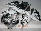 Injection Fairing kit for 08-10 GSX R600 - White, Black - Corona #OYO87905411