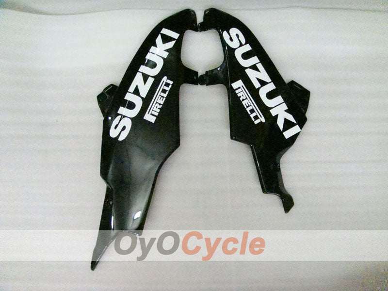 Injection Fairing kit for 08-10 GSX R600 - White, Black - Corona #OYO87905412