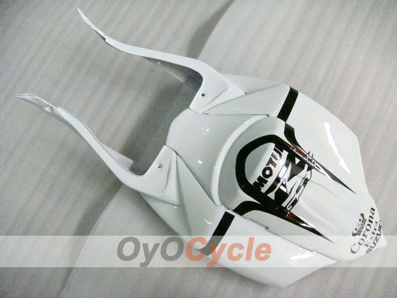 Injection Fairing kit for 08-10 GSX R600 - White, Black - Corona #OYO87905412