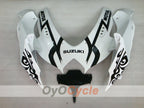 Injection Fairing kit for 08-10 GSX R750 - White, Black - Corona #OYO87905457