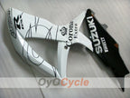 Injection Fairing kit for 08-10 GSX R750 - White, Black - Corona #OYO87905457