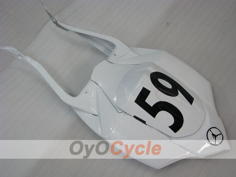 Injection Fairing kit for 08-10 GSX R600 - Blue, White - Jordan #OYO87905415