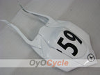 Injection Fairing kit for 08-10 GSX R600 - Blue, White - Jordan #OYO87905415
