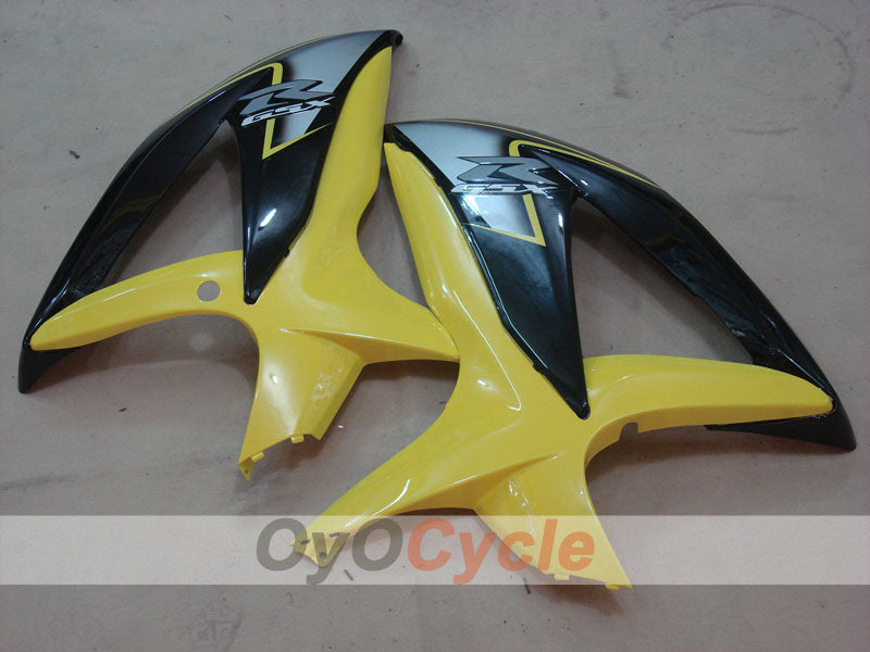 Injection Fairing kit for 08-10 GSX R750 - Yellow, Silver - Factory Style #OYO87905461