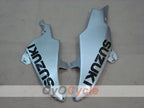 Injection Fairing kit for 08-10 GSX R750 - Yellow, Silver - Factory Style #OYO87905461