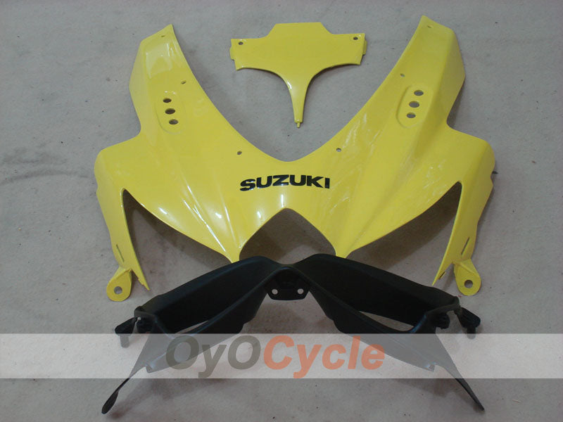 Injection Fairing kit for 08-10 GSX R750 - Yellow, Silver - Factory Style #OYO87905461
