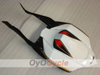 Injection Fairing kit for 08-10 GSX R600 - White, Black - VIRU #OYO87905418