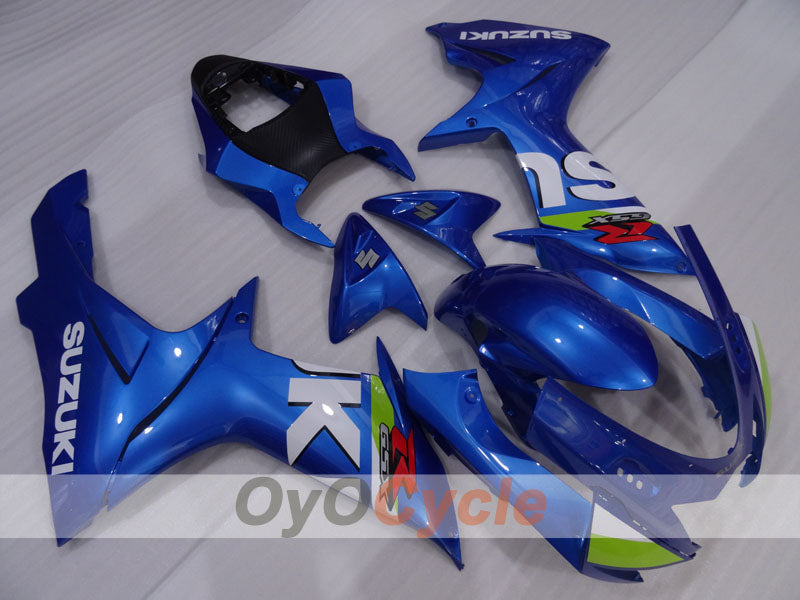 Injection Fairing kit for 11-26 GSX R750 - Blue - Factory Style #OYO87905480 Main image