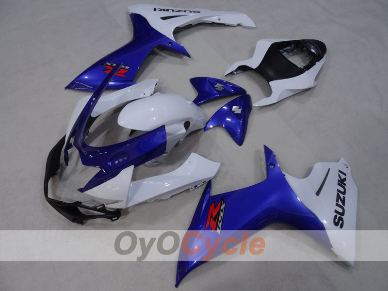 Injection Fairing kit for 11-26 GSX R750 - Blue, White - Factory Style #OYO87905483 Main image