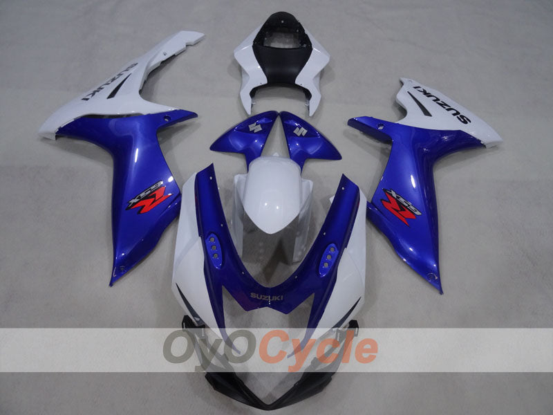 Injection Fairing kit for 11-26 GSX R750 - Blue, White - Factory Style #OYO87905483