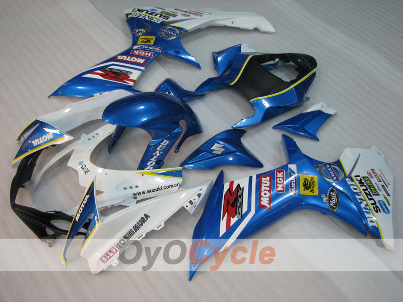 Injection Fairing kit for 11-26 GSX R750 - Blue, White - MOTUL #OYO87905487 Secondary image