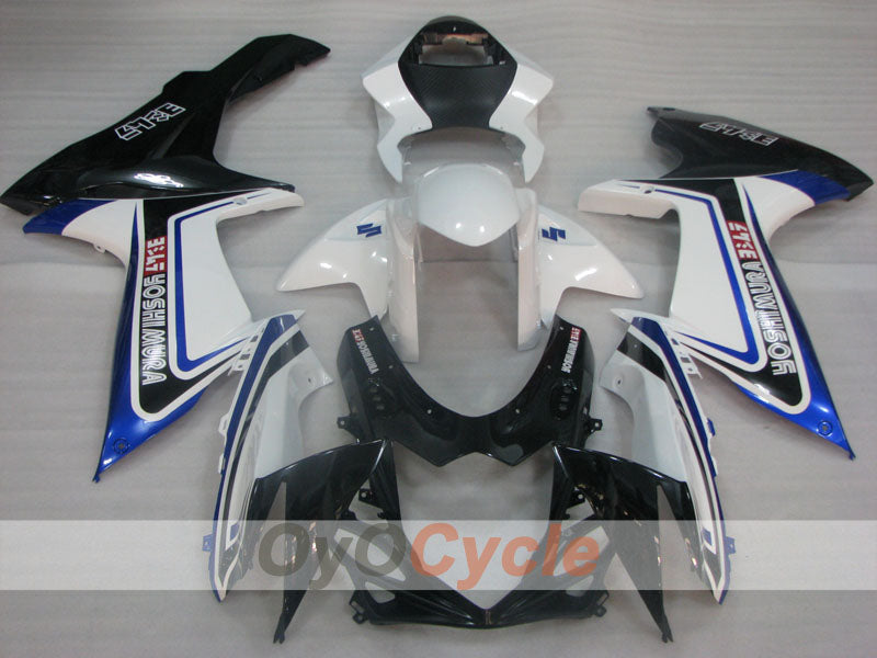 Injection Fairing kit for 11-26 GSX R750 - Blue, White - YOSHIMURA #OYO87905488