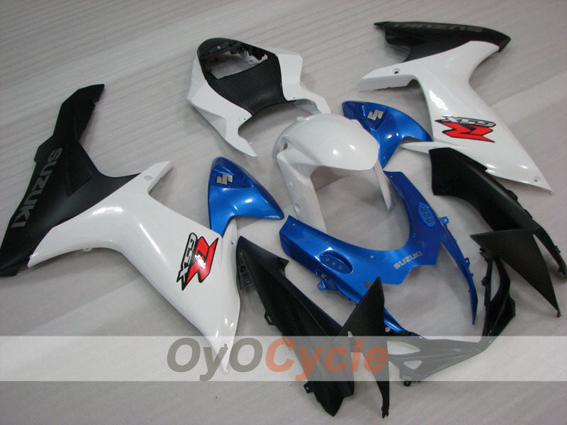 Injection Fairing kit for 11-26 GSX R750 - Blue, White, Black - Factory Style #OYO87905489 Main image