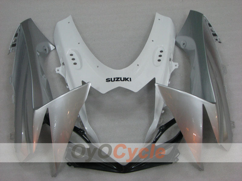 Injection Fairing kit for 11-26 GSX R600 - White, Silver - Factory Style #OYO87905474