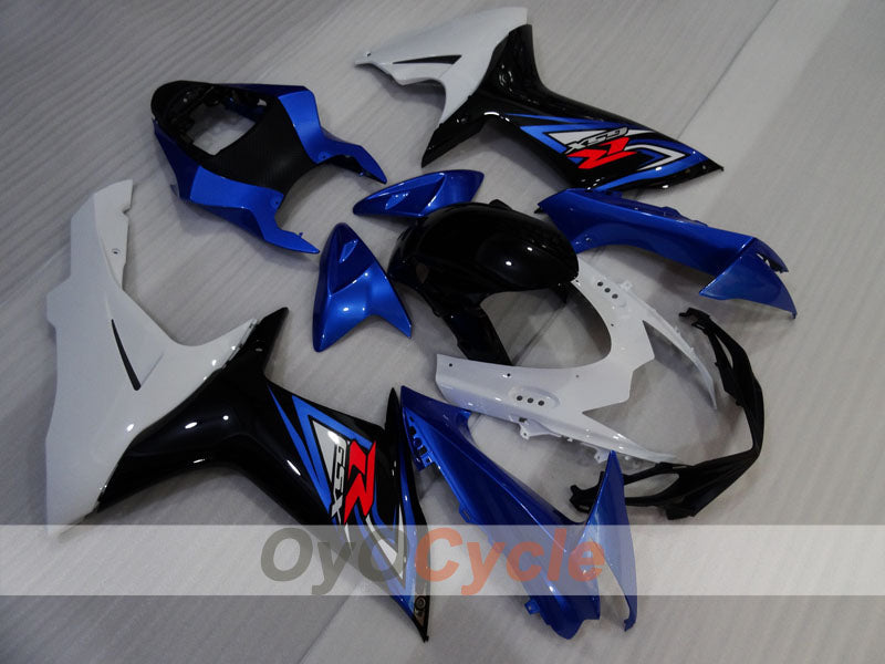 Injection Fairing kit for 11-26 GSX R600 - Blue, White, Black - Factory Style #OYO87905476 Main image