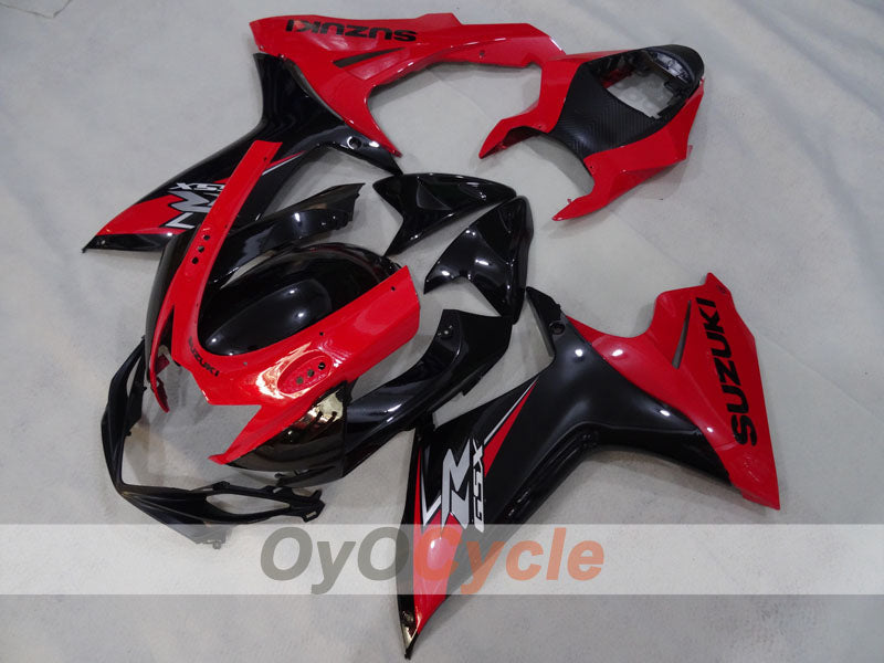 Injection Fairing kit for 11-26 GSX R600 - Red, Black - Factory Style #OYO87905479 Secondary image