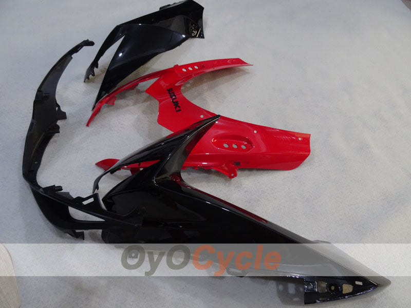 Injection Fairing kit for 11-26 GSX R600 - Red, Black - Factory Style #OYO87905479