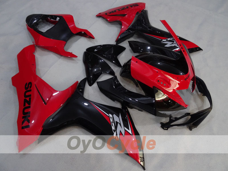 Injection Fairing kit for 11-26 GSX R750 - Red, Black - Factory Style #OYO87905494 Main image