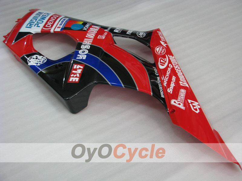 Injection Fairing kit for 03-04 GSX R1000 - Red, Black - YOSHIMURA #OYO87905497