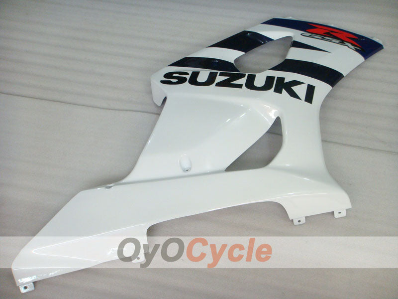 Injection Fairing kit for 03-04 GSX R1000 - Blue, White - Factory Style #OYO87905498