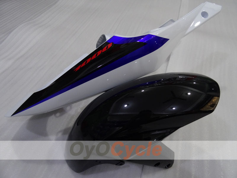 Injection Fairing kit for 03-04 GSX R1000 - Blue, Black - Factory Style #OYO87905499