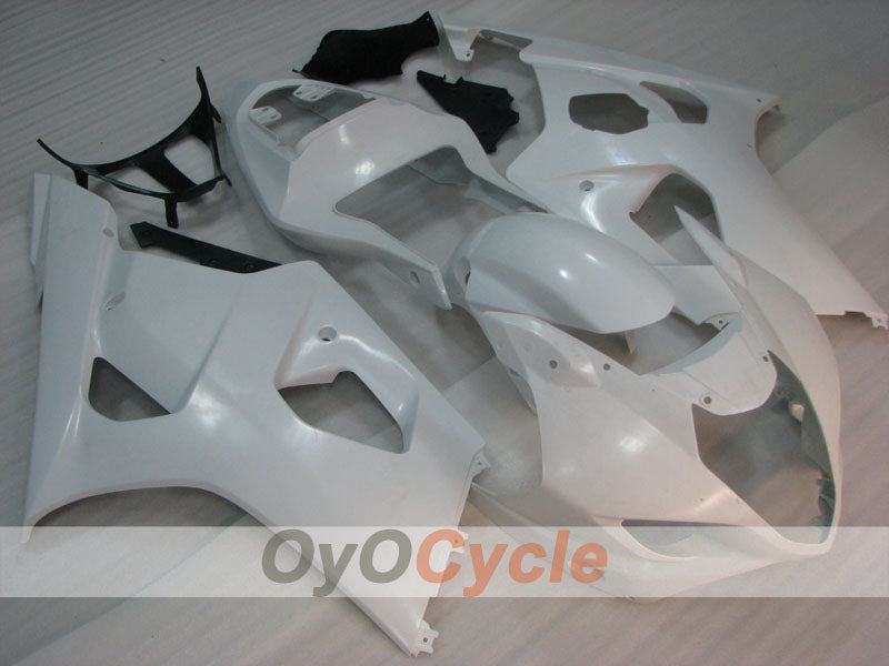 Injection Fairing kit for 03-04 GSX R1000 - White - No sticker / decal, Factory Style #OYO87905501
