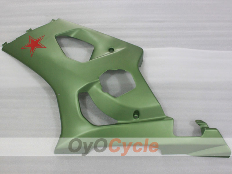 Injection Fairing kit for 03-04 GSX R1000 - ArmyGreen - Factory Style #OYO87905503