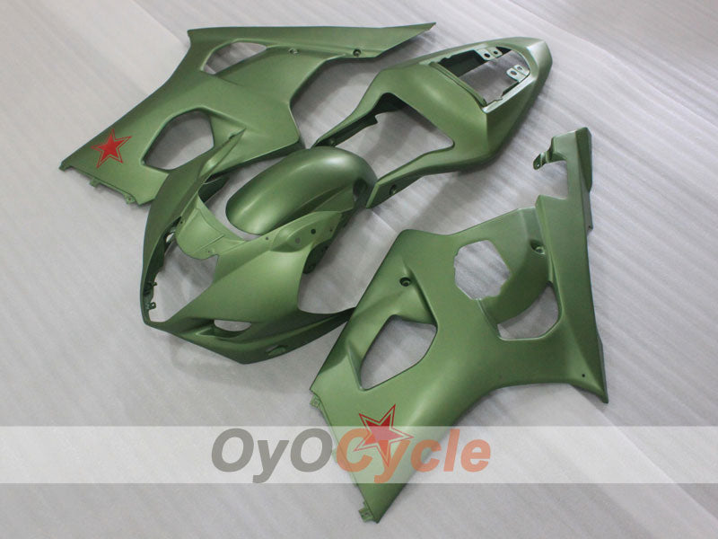 Injection Fairing kit for 03-04 GSX R1000 - ArmyGreen - Factory Style #OYO87905503 Secondary image