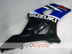 Injection Fairing kit for 03-04 GSX R1000 - White, Black - Factory Style #OYO87905506