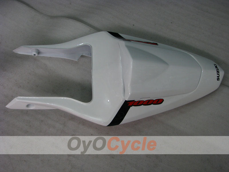 Injection Fairing kit for 03-04 GSX R1000 - White, Black - Factory Style #OYO87905506