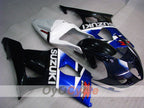 Injection Fairing kit for 03-04 GSX R1000 - White, Black - Factory Style #OYO87905506