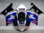 Injection Fairing kit for 03-04 GSX R1000 - White, Black - Factory Style #OYO87905506