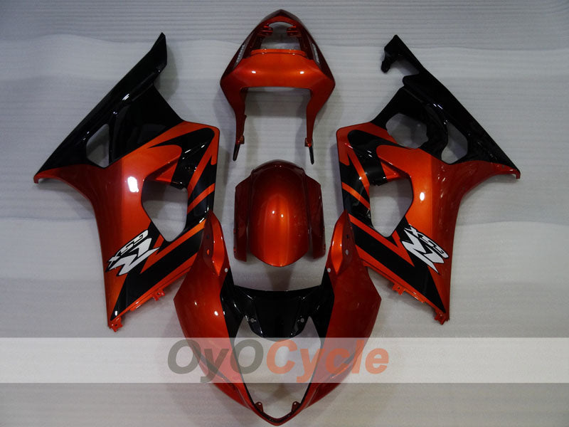 Injection Fairing kit for 03-04 GSX R1000 - Orange, Black - Factory Style #OYO87905507 Secondary image