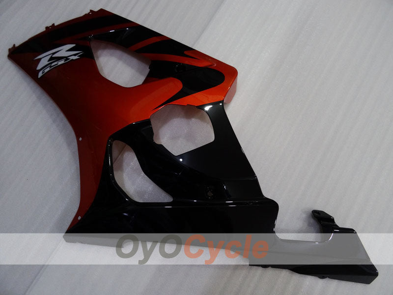 Injection Fairing kit for 03-04 GSX R1000 - Orange, Black - Factory Style #OYO87905507