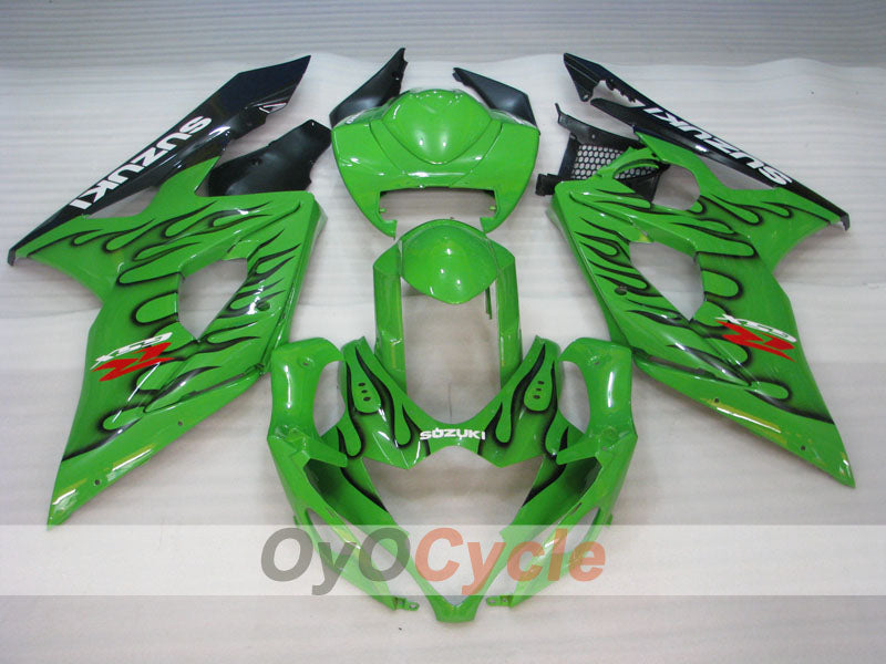 Injection Fairing kit for 05-06 GSX R1000 - Green - Customize #OYO87905509