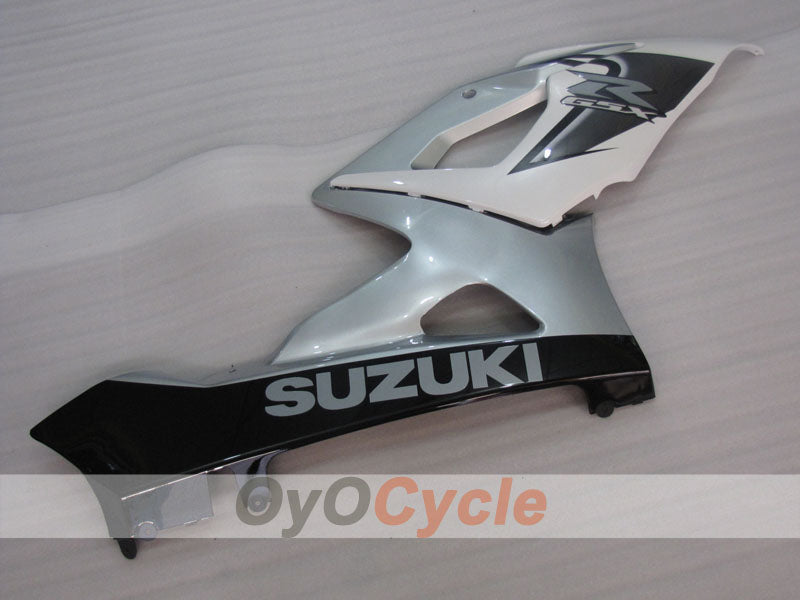 Injection Fairing kit for 05-06 GSX R1000 - White, Silver - Factory Style #OYO87905510