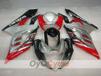 Injection Fairing kit for 05-06 GSX R1000 - Red, Silver - Factory Style #OYO87905511