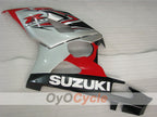 Injection Fairing kit for 05-06 GSX R1000 - Red, Silver - Factory Style #OYO87905511