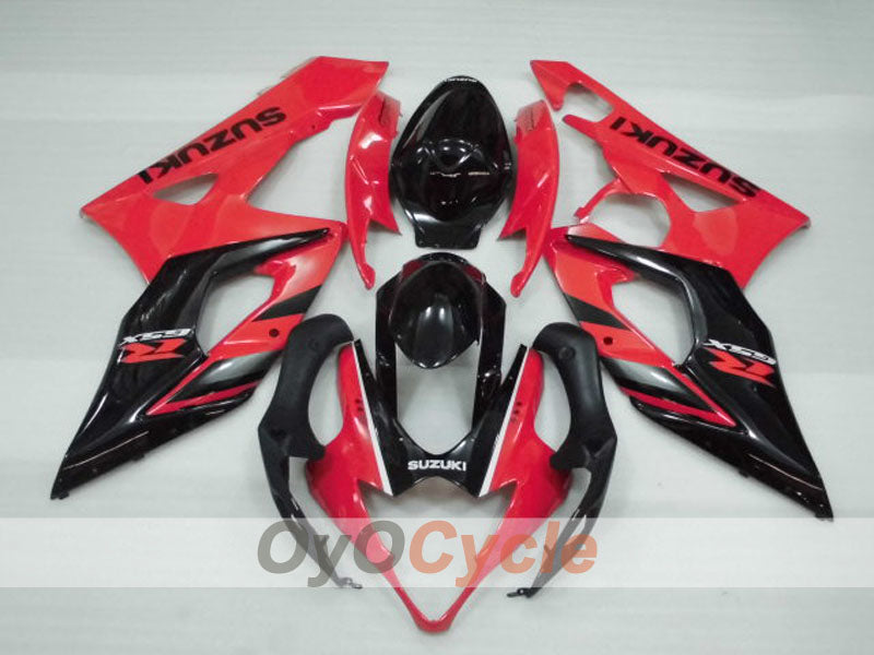 Injection Fairing kit for 05-06 GSX R1000 - Red, Black - Factory Style #OYO87905514 Secondary image
